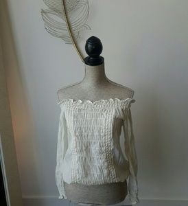 ZARA off the shoulder top